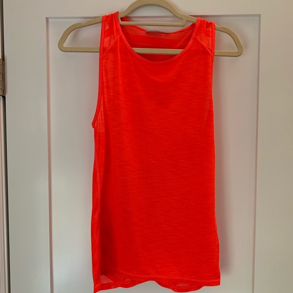 Athleta Bright Orange Tank Top. - Picture 2 of 5